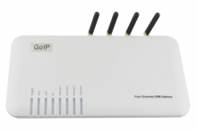 GoIP 4 - gsm-voip шлюз на 4 sim карты